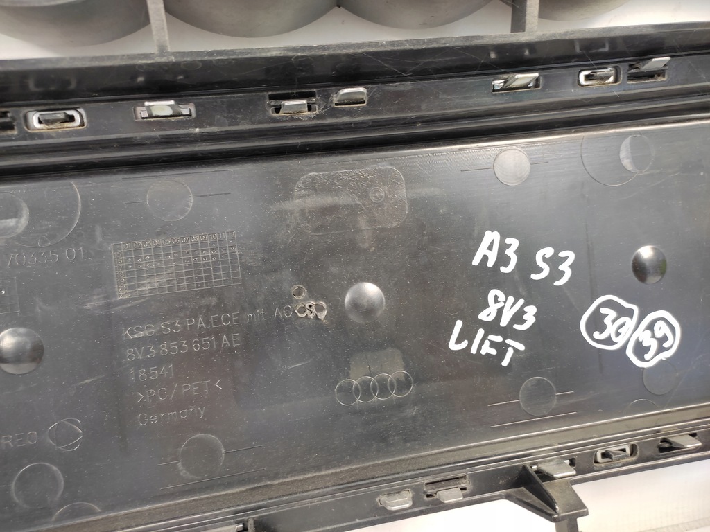 фото №11, Audi a3 s3 lift 8v3 решётка радиатора решётка радиатора радиатора 2016-