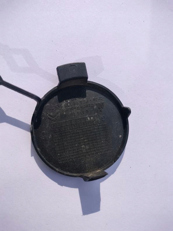 фото №3, Citroen c3 iii 2016- заглушка фаркоп задня структура