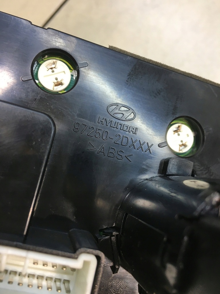 фото №9, Панель обдув кондиционера elantra iii 97250-2dxxx