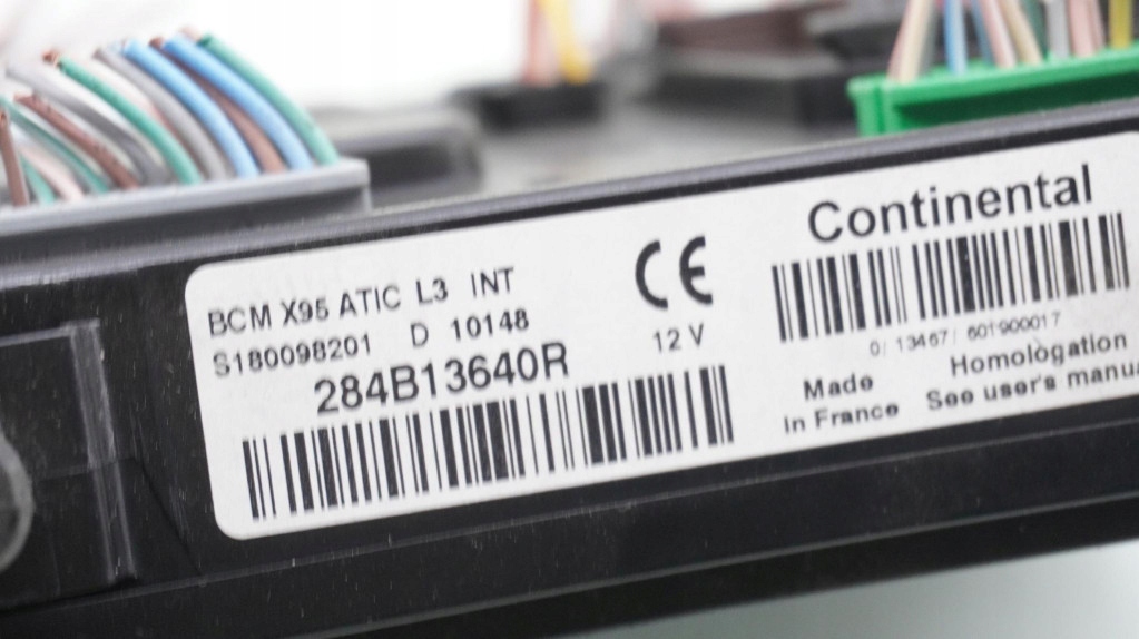 фото №3, Модуль блок керування bcm renault scenic iii 284b13640r