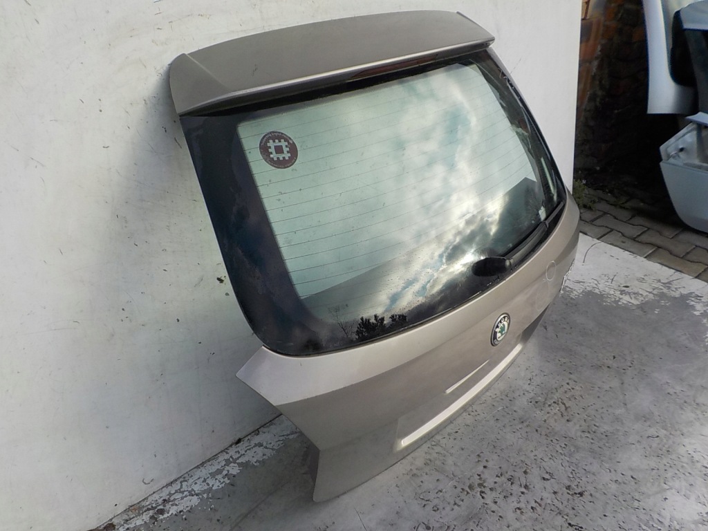 фото №12, 113 103 skoda fabia ii kombi lift крышка багажника задняя задняя