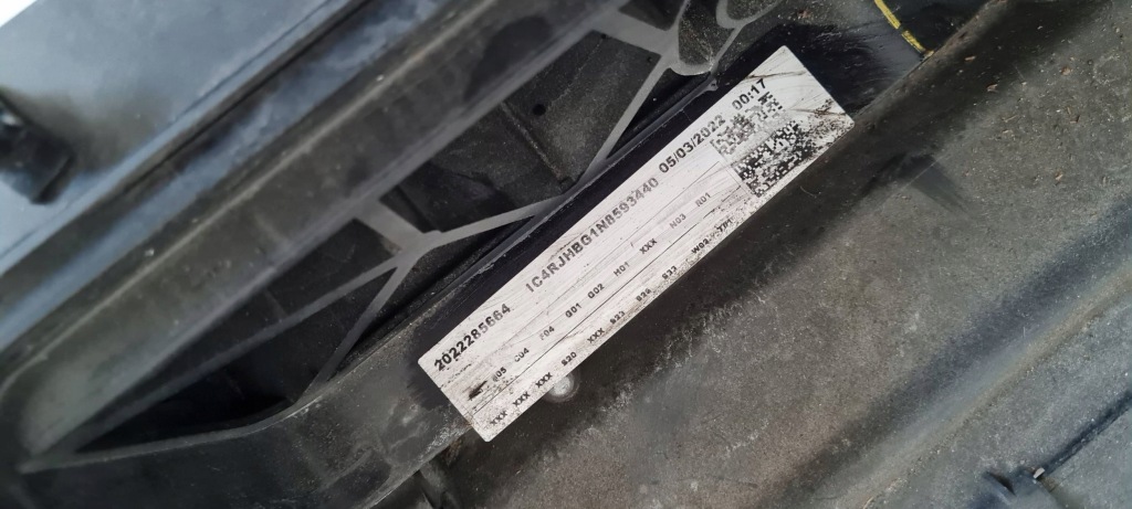 Jeep grand cherokee wl 2022 ремень передний усилитель радиатор 3.6 комплект с Разборки