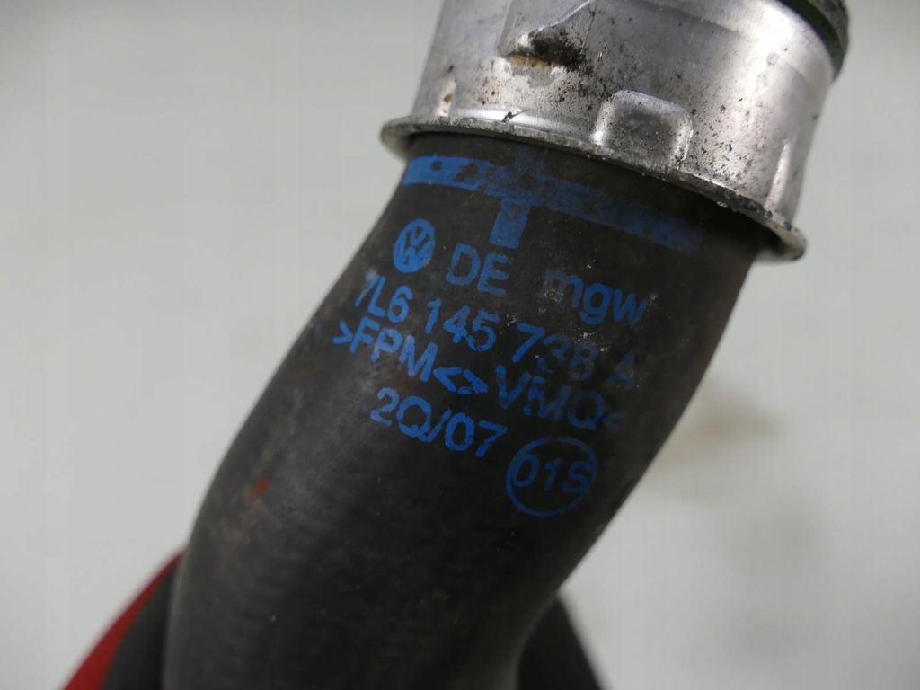 фото №3, Audi q7 4l 3.0 tdi шланг повітря труба wąż інтеркулер