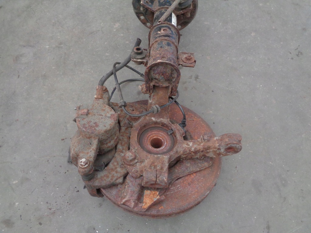 фото №8, Амортизационная стойка поворотный кулак fiat bravo 2 ii 1.9 16v m-jet 2007-2014r. правый передний