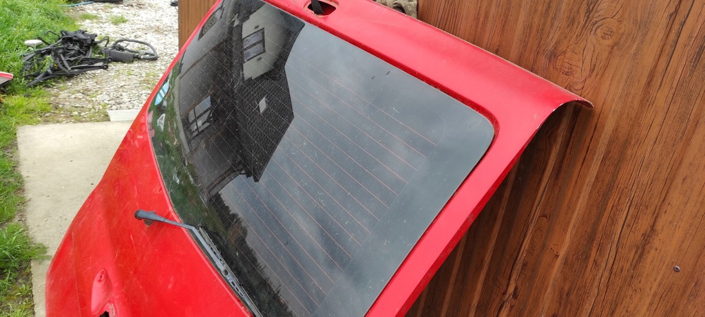 фото №7, Кришка багажника opel primastar renault trafic 1 vivaro 1 vivaro a czerwona з скло