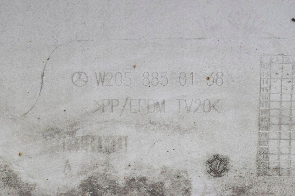 фото №15, Бампер задній задня mercedes c-klasa w205 sedan pdc