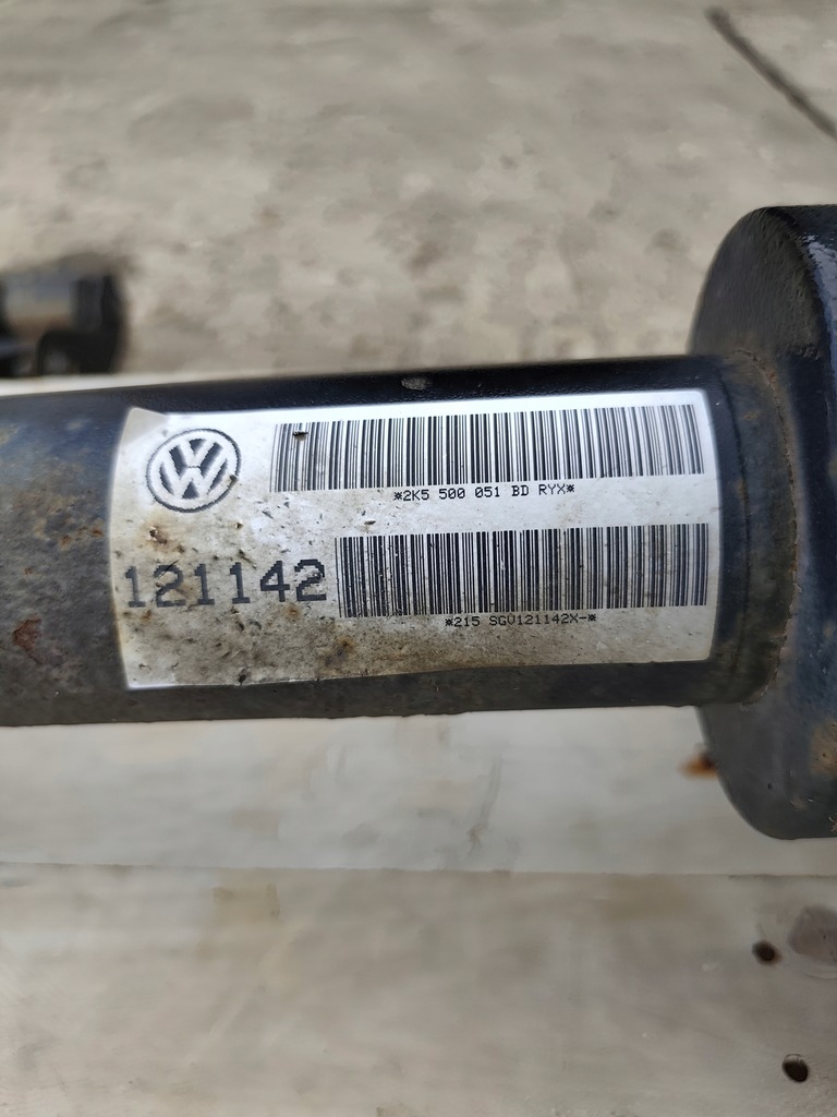 фото №10, Vw caddy iv балка задний osi 4motion 4x4 2k5500051bd