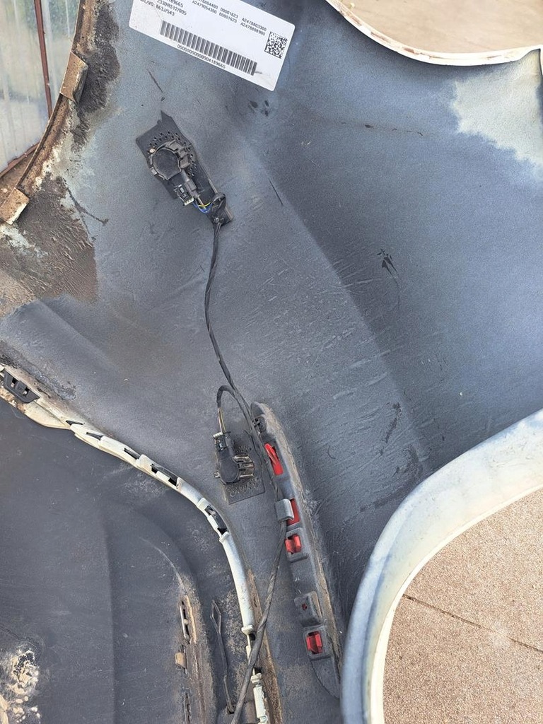 фото №9, Mercedes w247 b-klasa kompletny задній бампер задня