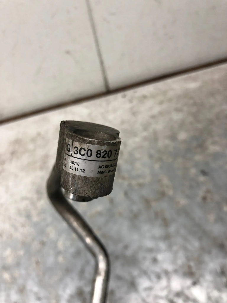 фото №5, Шланг кондиционера vw passat cc lift 3c0820721r