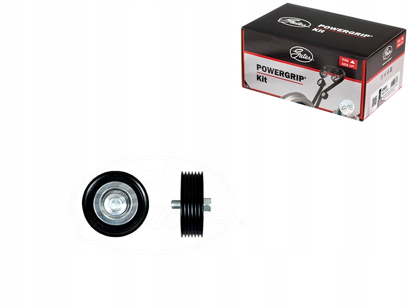 фото №1, Gates t36743 ролик направляющая / направляющая, ремень клиновой зубчатый