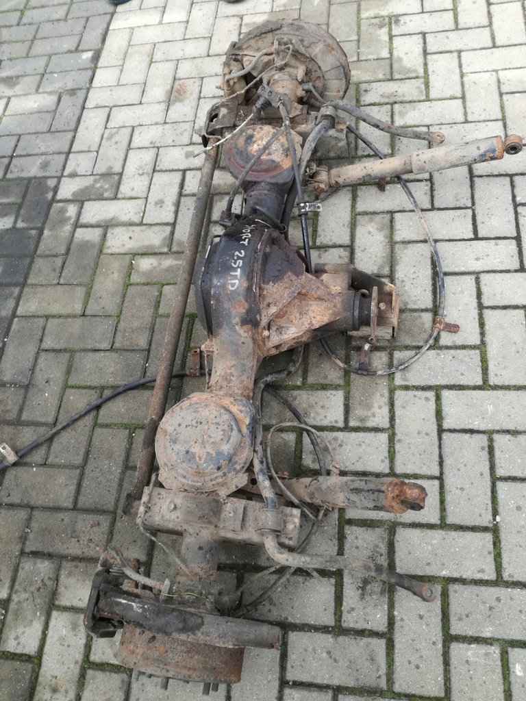 фото №1, Mitsubishi pajero sport 2003 rok 2,5d мост дифференциал задняя