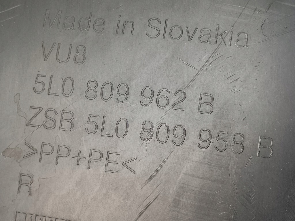 фото №9, Skoda yeti 12- подкрылок правый перед 5l0809962b