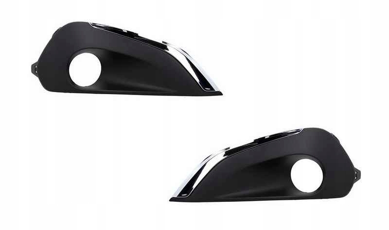 фото №1, Решётка радиатора решётка w бампер хром peugeot 208 15- левая