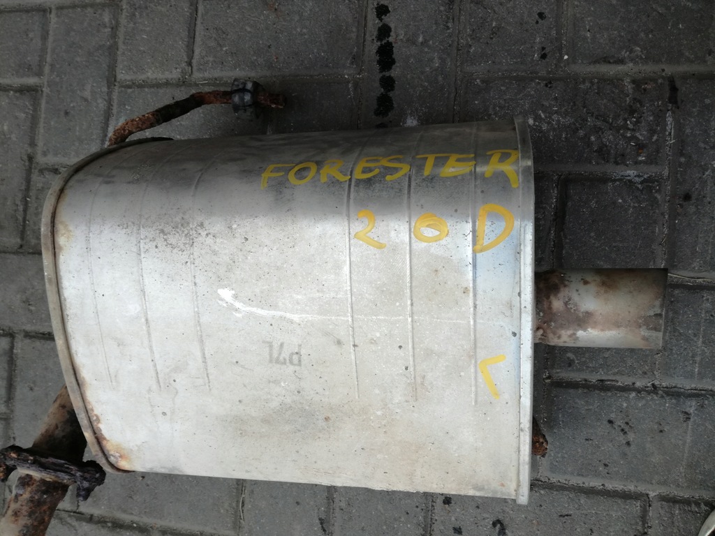 фото №8, Subaru forester iii sh гаситель конечный 2.0d