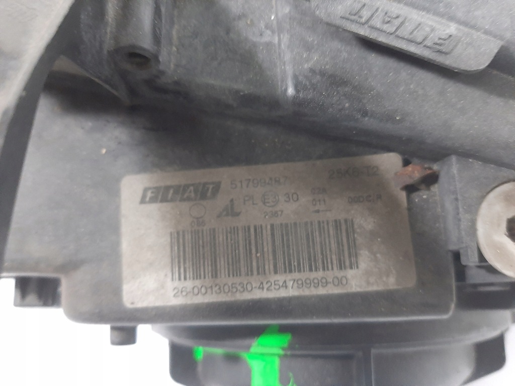 фото №10, Fiat croma ii 2.2 16v 06r лампа правый przzod 51799487 ксенон преобразователь