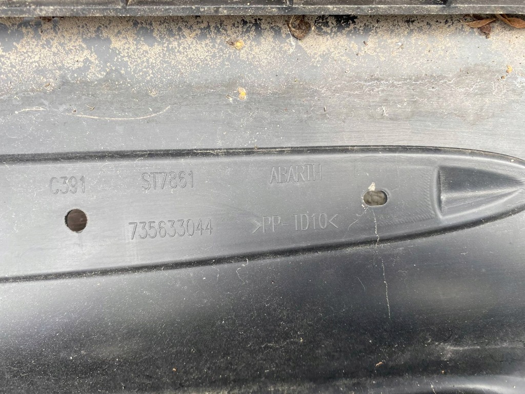 фото №7, Fiat 500 abarth бампер передній 735633044