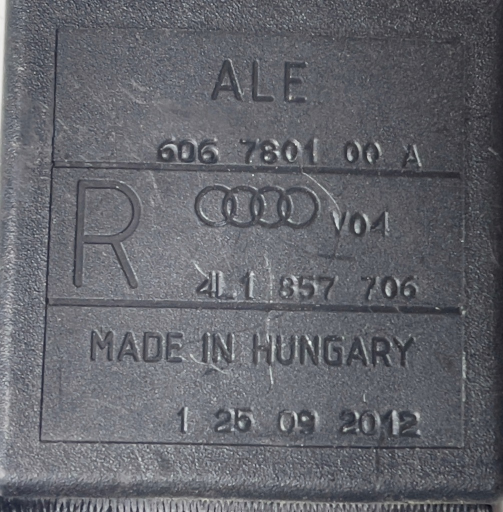 фото №2, $ pas безопасности правый перед audi q7 4l