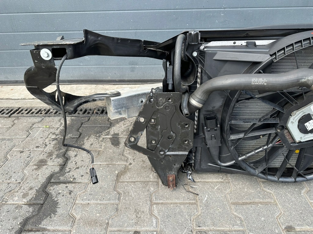 Ремінь передній, радіатор, підсилювач, балка, вентилятор mercedes sl r230, 5.0 Доставка