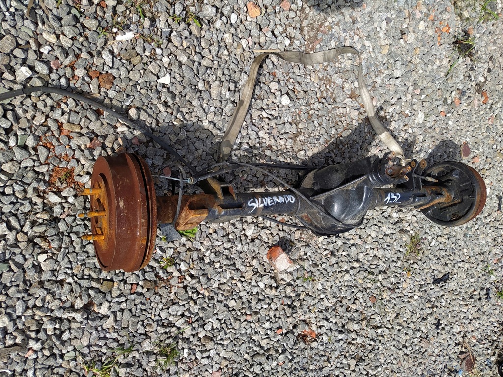 фото №6, Chevrolet silverado 07-013 задній міст підвіска