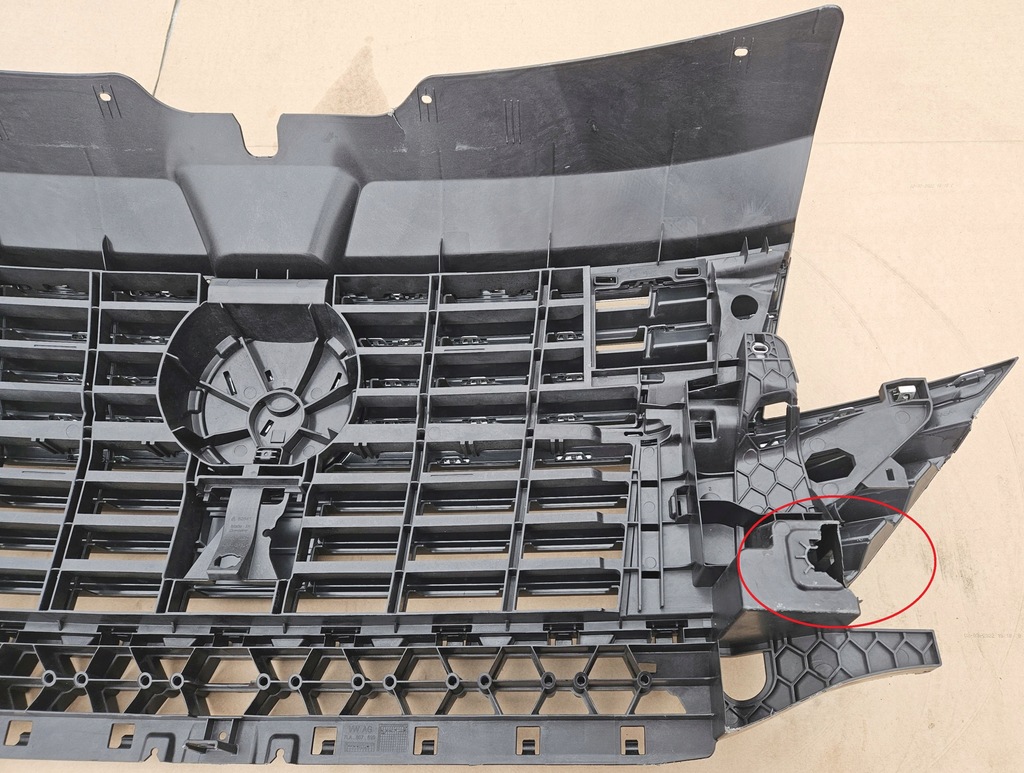 фото №11, Решётка радиатора решётка радиатора хром vw t6 lift 4motion multivan iii 7la 7la807699 2019-2023