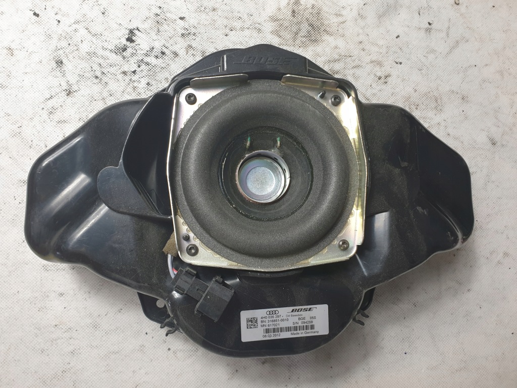 фото №1, Audi a8 d4 динамик левый bose дверь перед 4h0035297