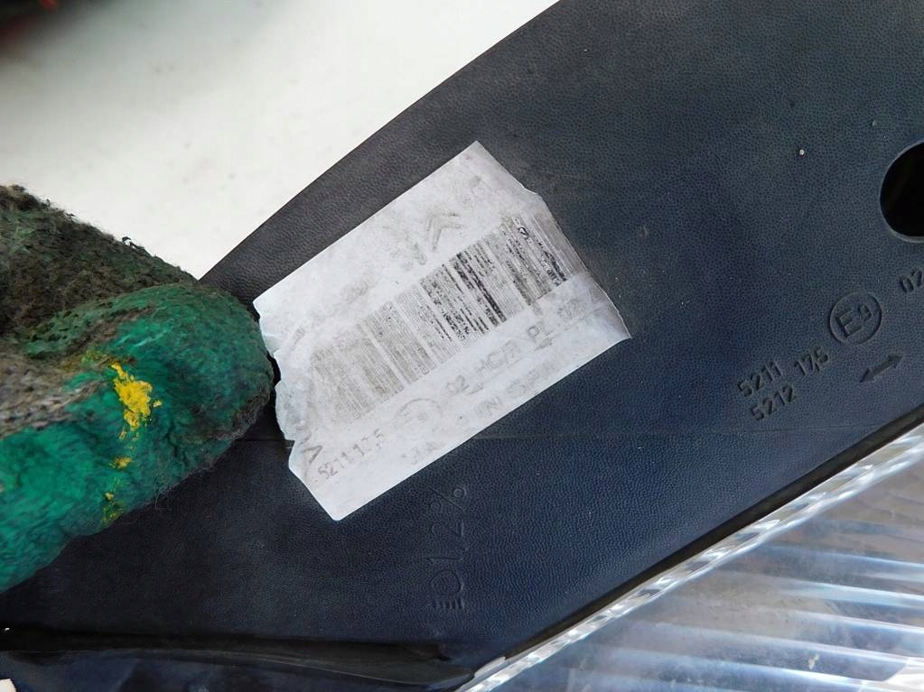 фото №12, Citroen xsara picasso 2.0hdi 03r лампа правый перед