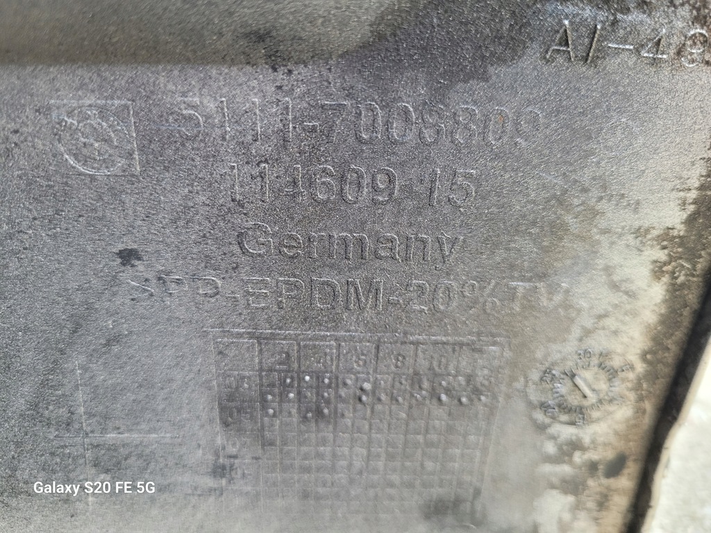 фото №11, Bmw 6 e63 e64 03- бампер перед передний 51117008809