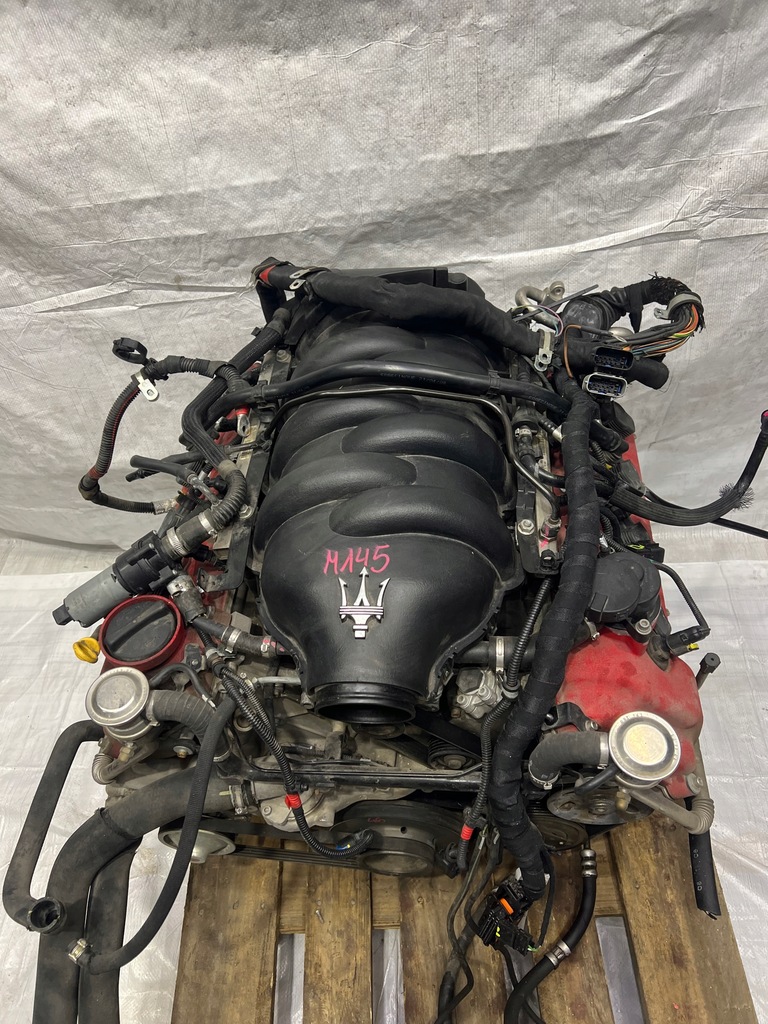 фото №10, Maserati granturismo двигатель kompletny m145 4.7 v8