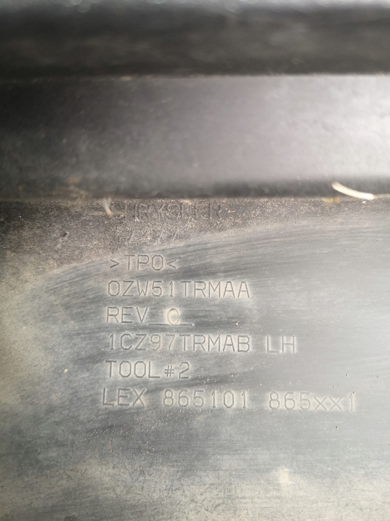 фото №10, Dodge grand caravan молдинг поріг ліва