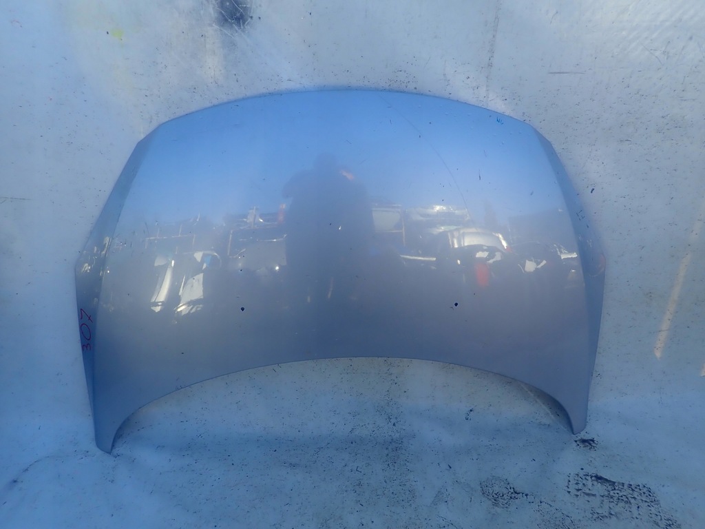 фото №7, Peugeot 307 lift 05-08 капот крышка двигателя