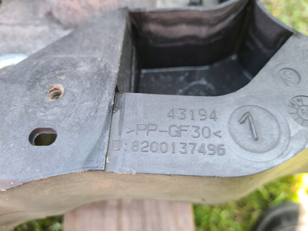 фото №8, Балка перед підсилювач панель фари renault megane ii