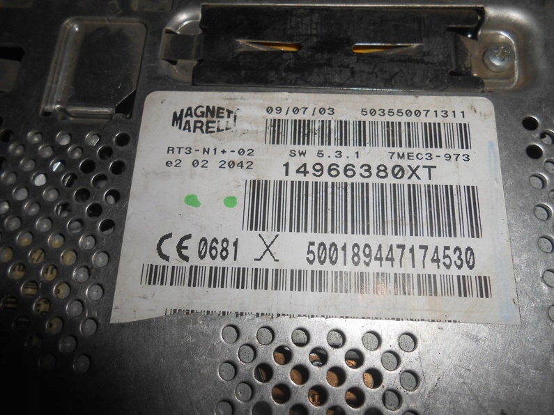 фото №4, Fiat ulysse радио cd navi gsm 14966380xt