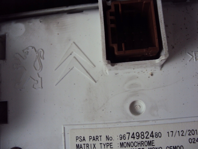 фото №7, Счетчик приборы peugeot 5008 i 1.6 hdi 2009-