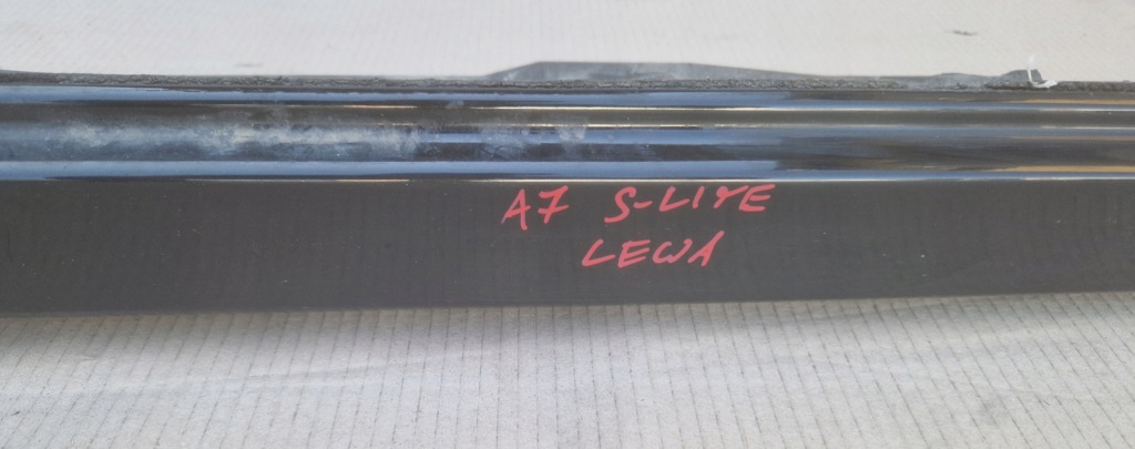 фото №4, Audi a7 4g lift s-line молдинг поріг ліва