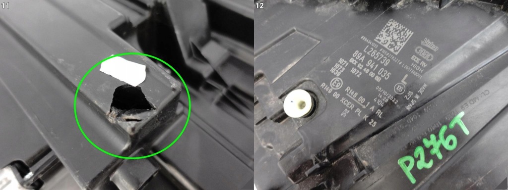 фото №12, Audi q4 e-tron 89a 21- лампа high full led matrix ліва перед europa 035