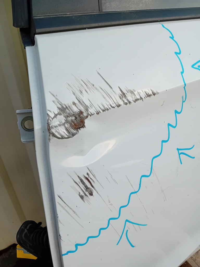 Двері правий задній opel corsa f на частини скло ручка механізм електропроводка Зі Шроту