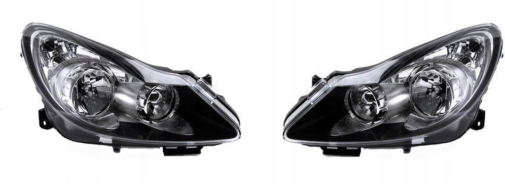фото №1, Фара лампа перед opel corsa d 06-11 комплект