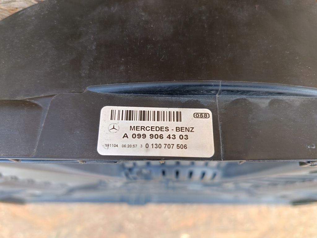 фото №9, Mercedes glc x253 15- вентилятор вентилятор радіатора демонтаж a0995052100