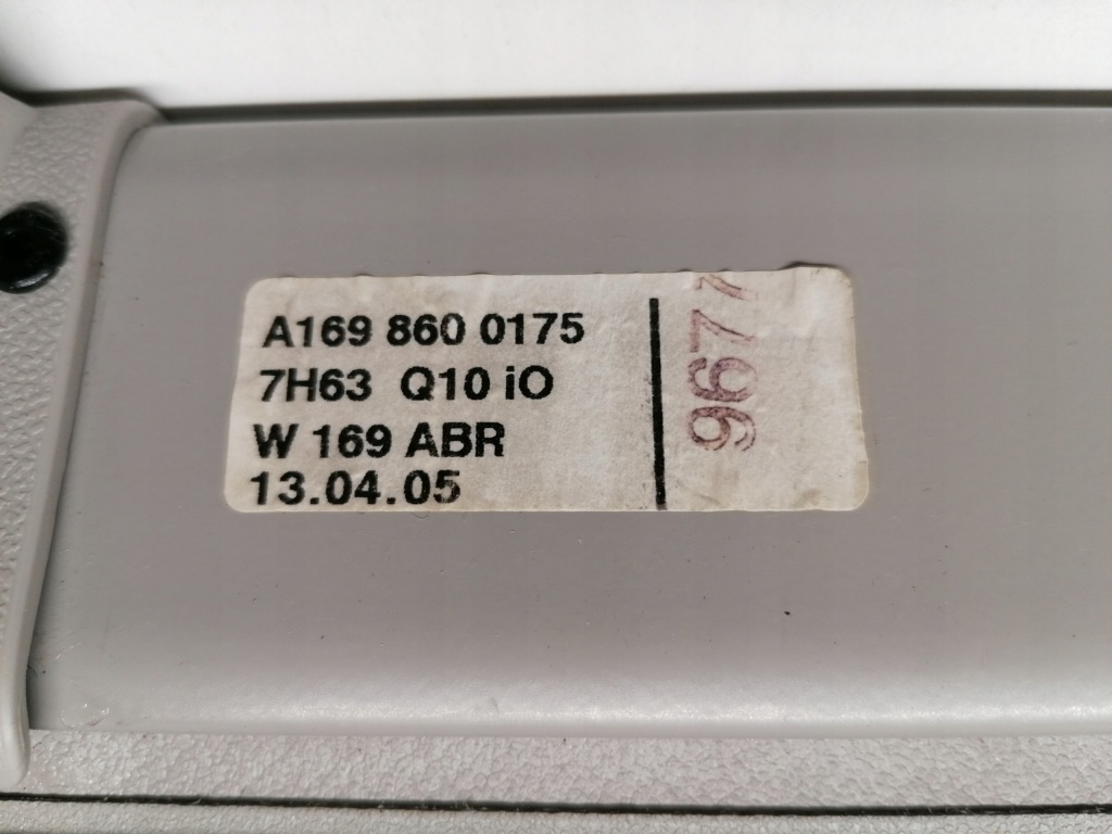 фото №5, Mercedes a klasa w169 шторка багажника оригинал 04-12