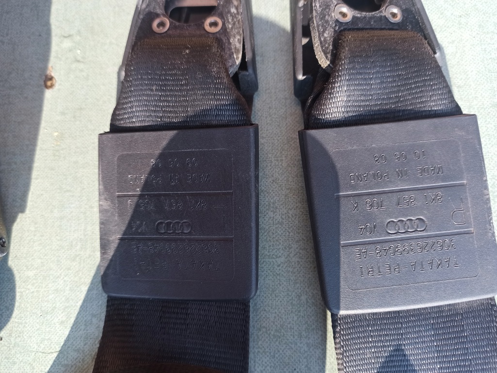 фото №12, Приборная панель подушка безопасности ремни kmp czarna audi a4 b8 8k1857041