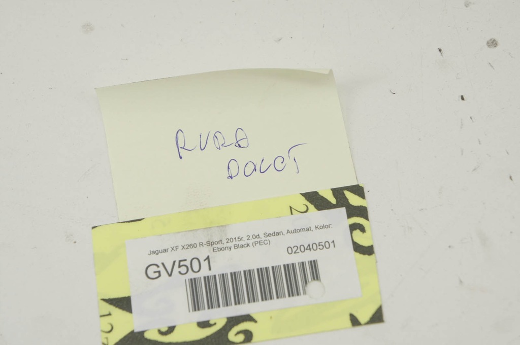 фото №4, Gv501 jaguar xf x260 2.0d шланг воздухозаборник воздуха