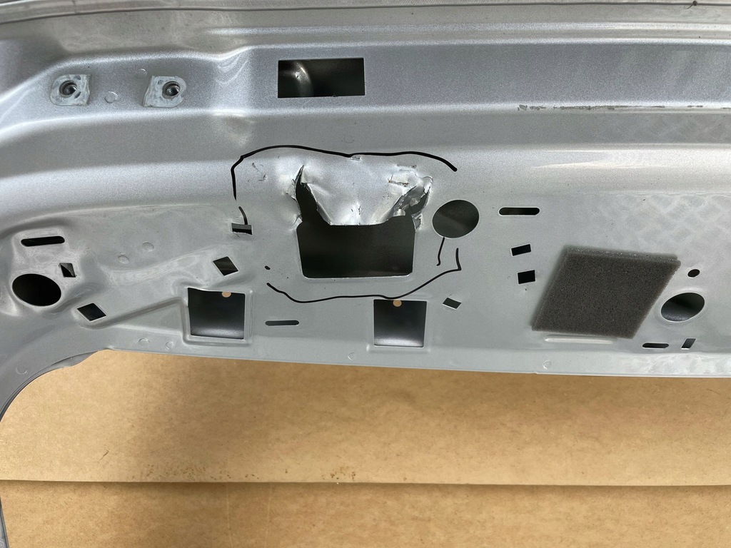 фото №11, Кришка багажника кришка багажника задня задня skoda octavia iv 4 5e7 kombi 2019-