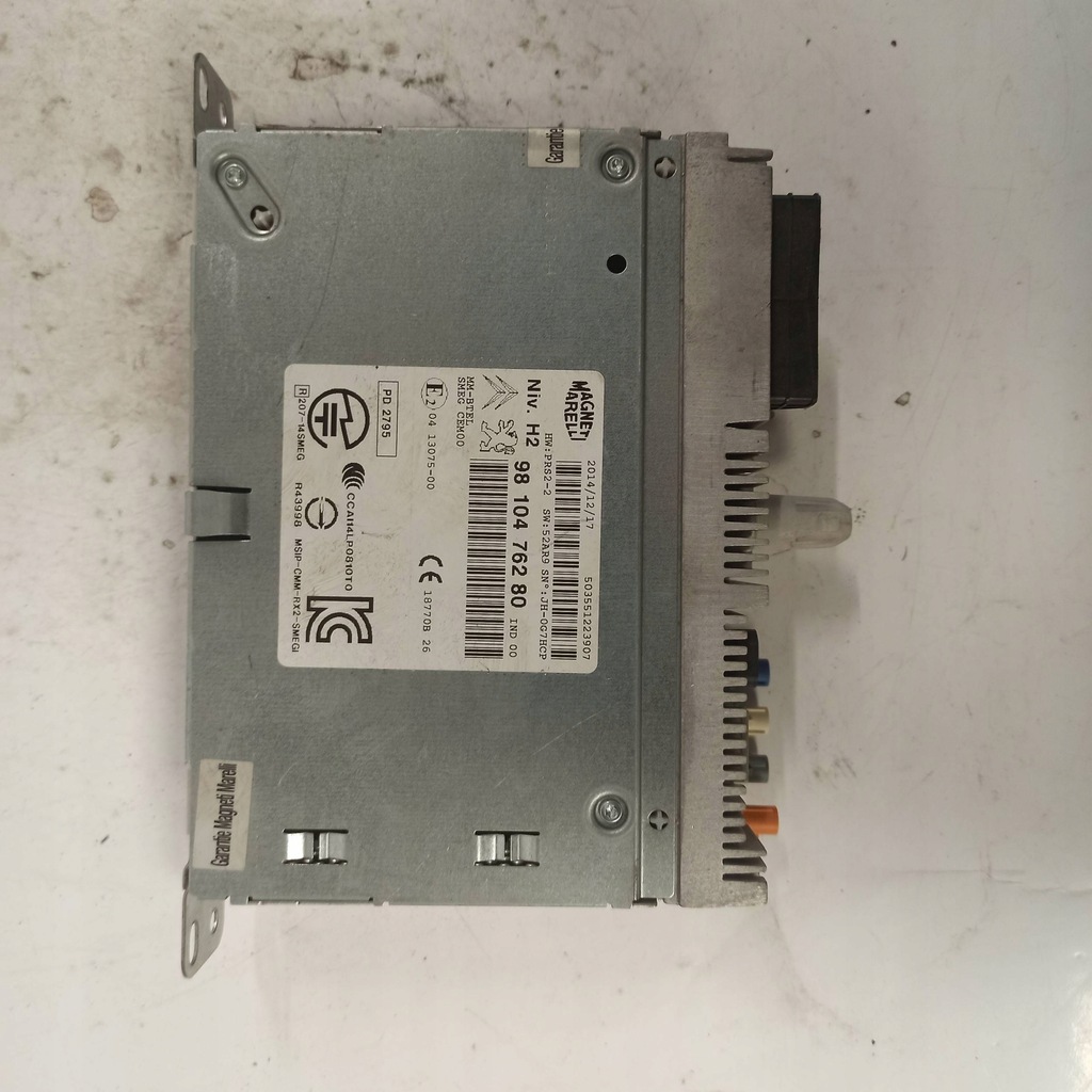 фото №11, Peugeot 308 ii t9 радіо cd навігація 9810476280