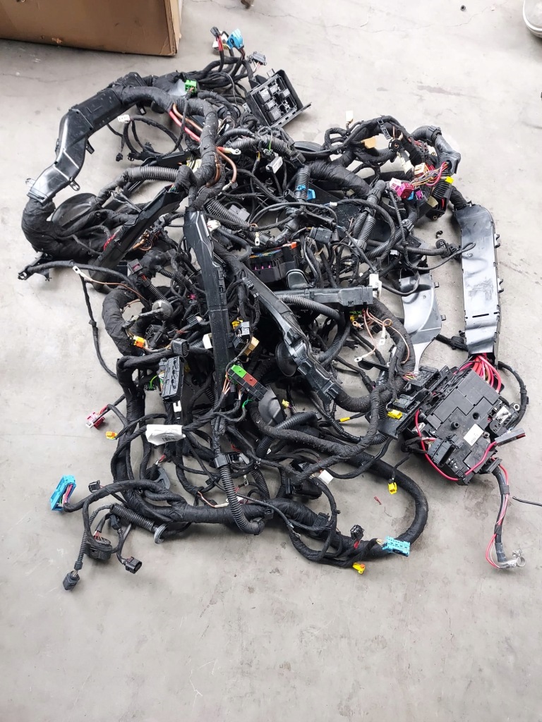 фото №1, Porsche cayenne 7p5 lift 3.0d электропроводка жгут