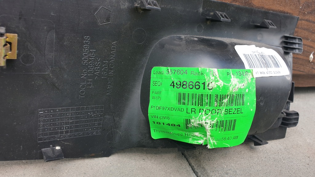 фото №5, Рамка, корпус ручка jeep kk cherokee lp