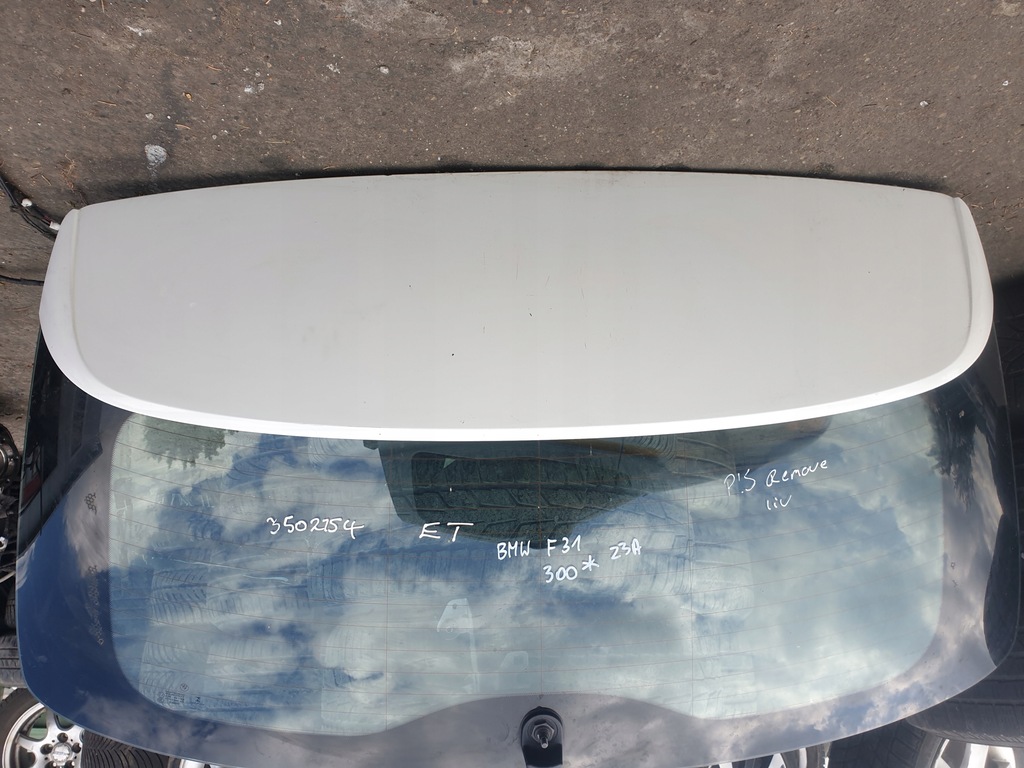 фото №5, Крышка багажника задняя задняя багажника bmw seria 3 f31