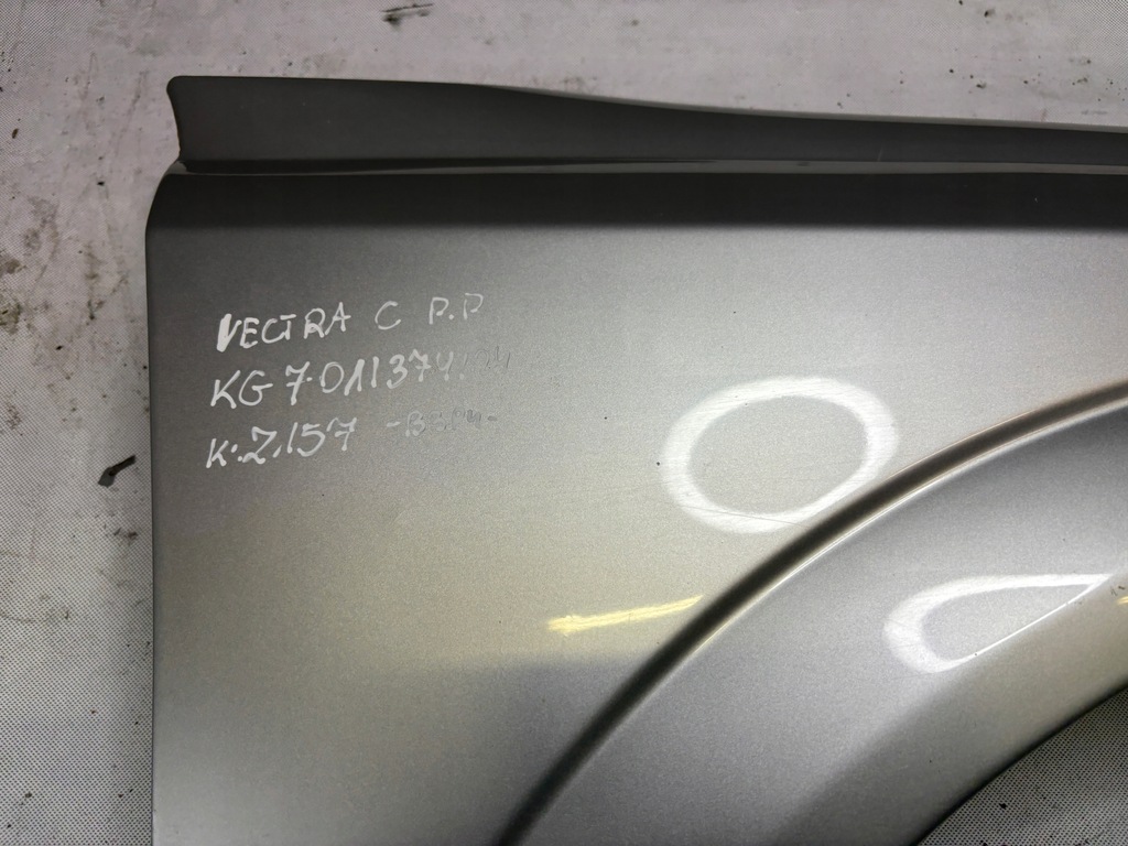 фото №6, Крыло правый перед opel vectra c k :z157