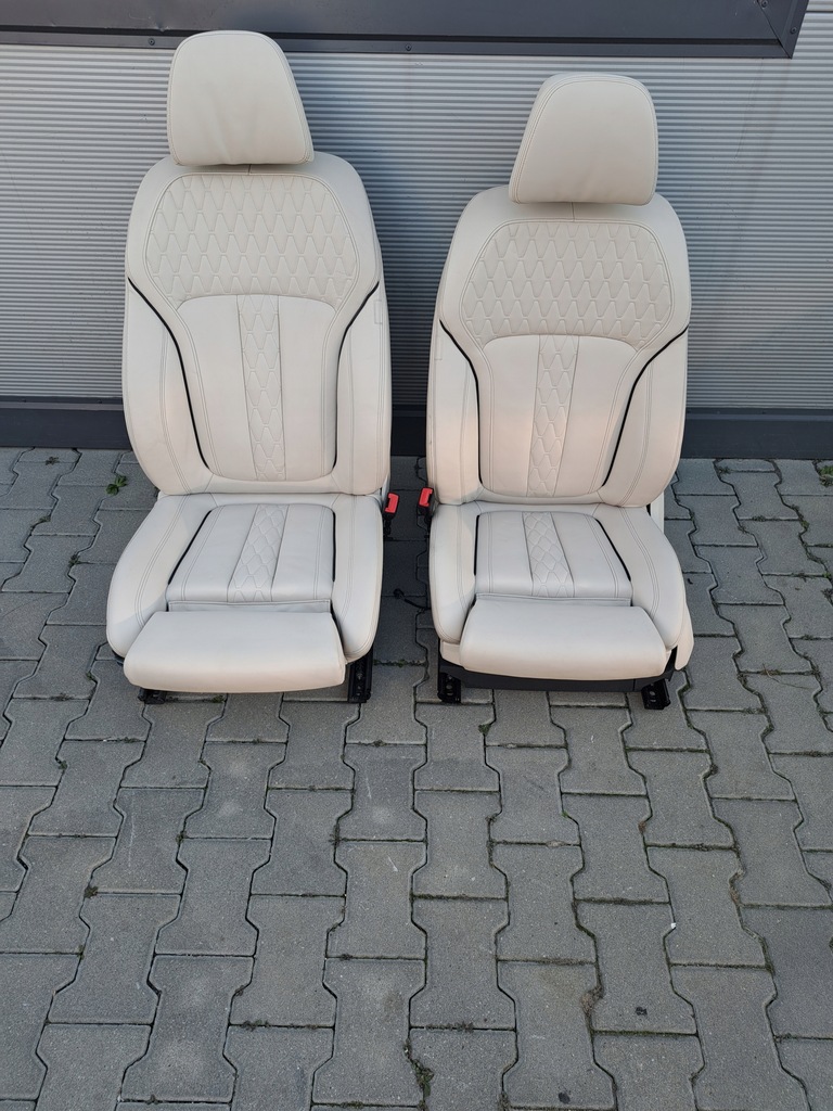 фото №1, Сидіння заднє сидіння шкіра bmw g07 x7 комплект перед задня