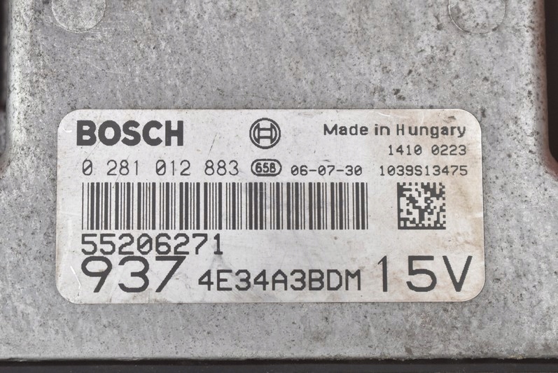 фото №7, Блок управления двигателя alfa romeo gt 1.9 jtd 06r