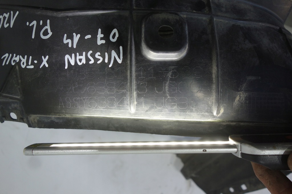 фото №7, Підкрилок перед ліва nissan x-trail t31 63841-jg30a